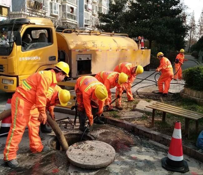 新盈镇市政管道清淤